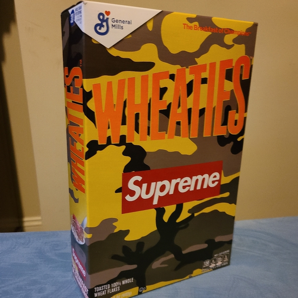 Supreme x Wheaties Collaboration Box